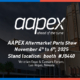 Nuadi and Sadeca at AAPEX 2025 – aftermarket brake industry parts show